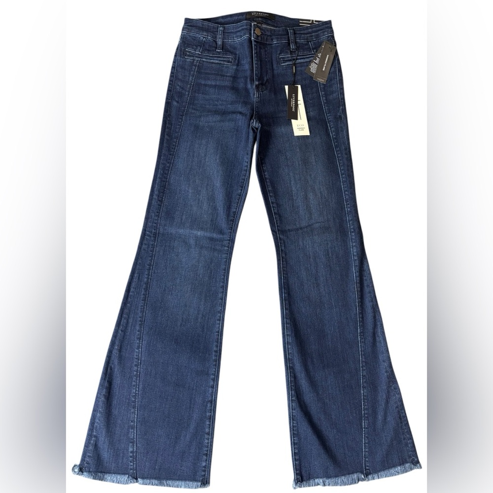 NWT Liver Pool Hannah Flare With Welt Pockets - Eco